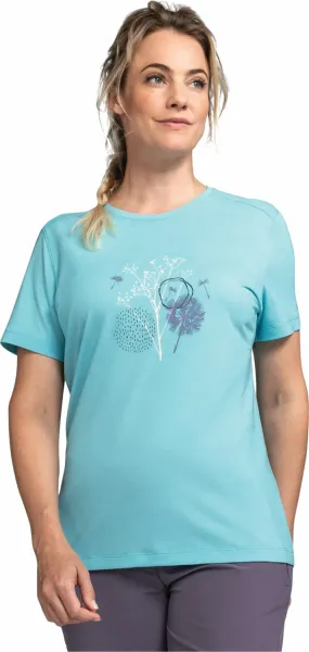 T-Shirt Schöffel Femme T-Shirt Hochberg L Medium Turquoise