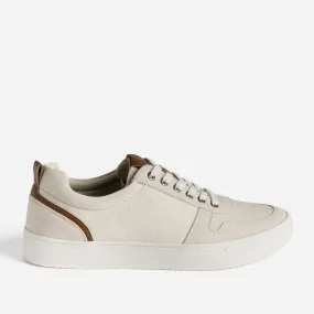 Tennis beige chiné en toile - Baskets / Tennis Homme | ERAM