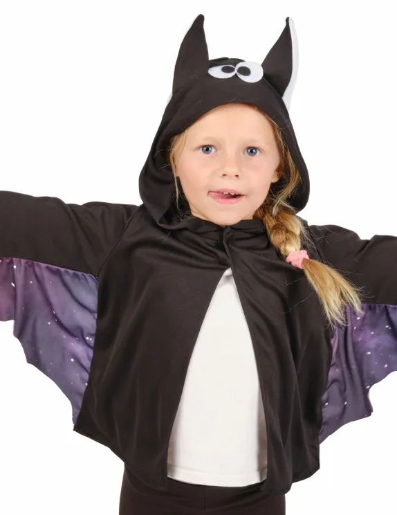 Veste de chauve-souris noire et violette enfant : Deguise-toi, achat de Déguisements enfants