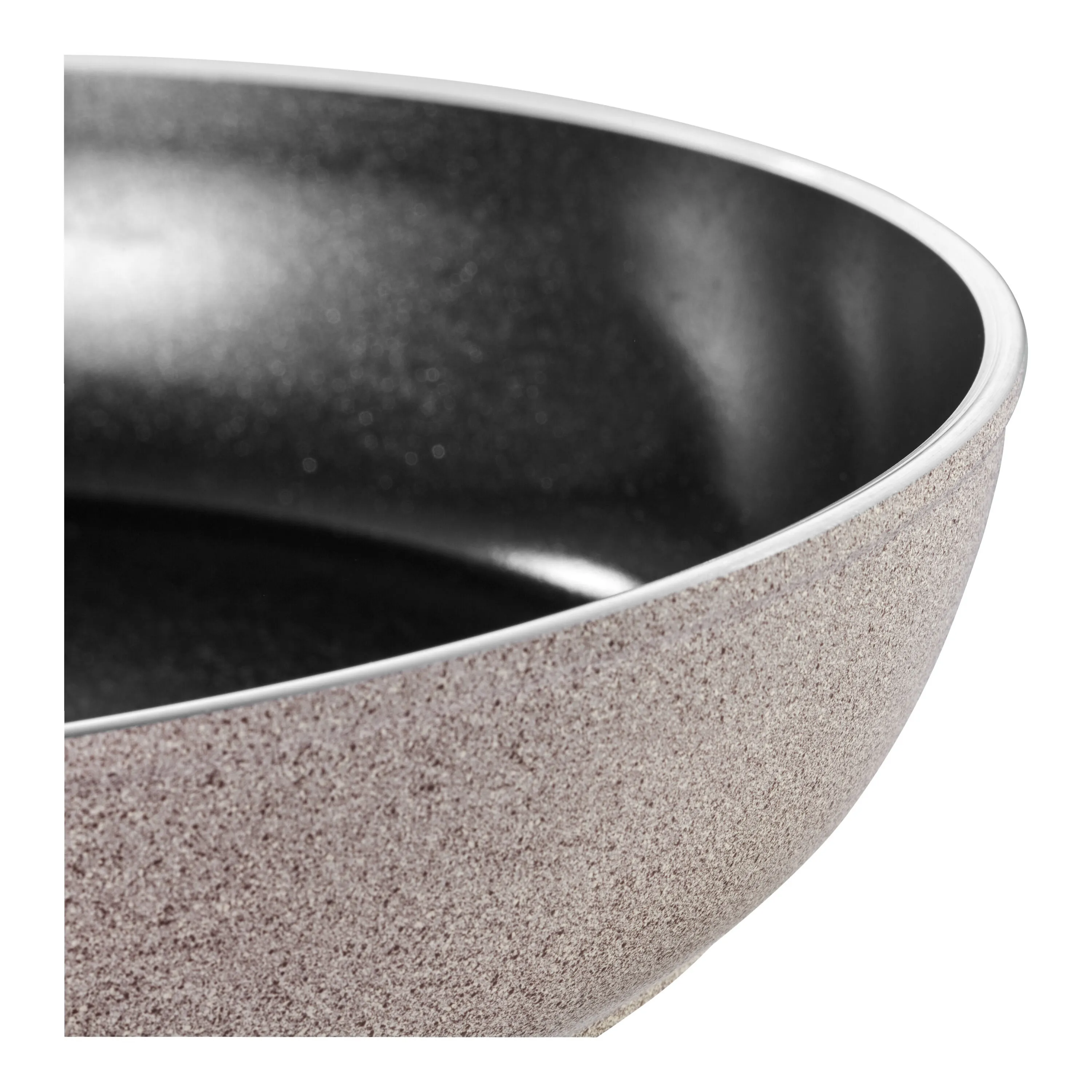 Wok, 28 cm, Aluminium, Revêtement antiadhésif en céramique